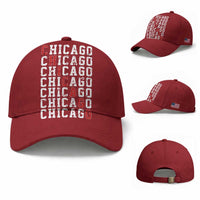 Vintage Chicago Baseball Cap Retro Distressed Classic Chicago