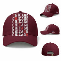 Vintage Chicago Baseball Cap Retro Distressed Classic Chicago