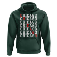 Vintage Chicago Hoodie Retro Distressed Classic Chicago