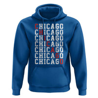 Vintage Chicago Hoodie Retro Distressed Classic Chicago