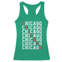 Vintage Chicago Racerback Tank Top Retro Distressed Classic Chicago