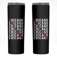 Vintage Chicago Skinny Tumbler Retro Distressed Classic Chicago