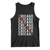 Vintage Chicago Tank Top Retro Distressed Classic Chicago