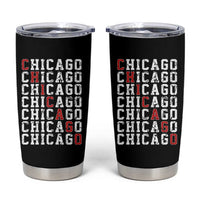 Vintage Chicago Tumbler Cup Retro Distressed Classic Chicago