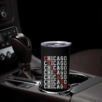 Vintage Chicago Tumbler Cup Retro Distressed Classic Chicago