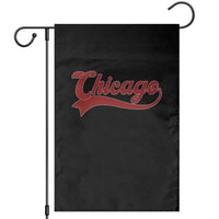 Retro Chicago Garden Flag Varsity Script Vintage Sports Jersey Style 80s 90s