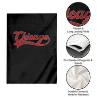 Retro Chicago Garden Flag Varsity Script Vintage Sports Jersey Style 80s 90s