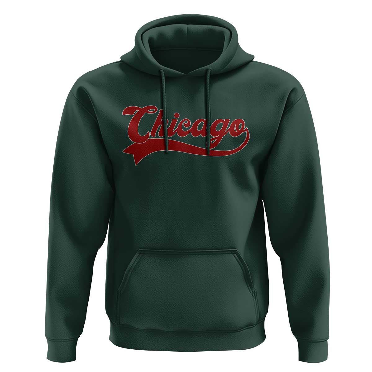 Retro Chicago Hoodie Varsity Script Vintage Sports Jersey Style 80s 90s