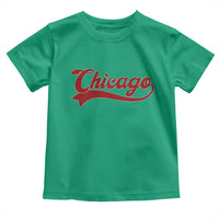 Retro Chicago Toddler T Shirt Varsity Script Vintage Sports Jersey Style 80s 90s