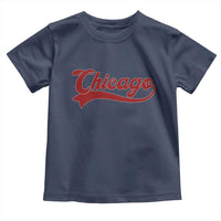 Retro Chicago Toddler T Shirt Varsity Script Vintage Sports Jersey Style 80s 90s