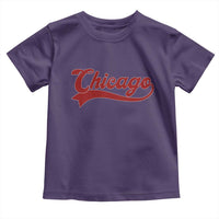 Retro Chicago Toddler T Shirt Varsity Script Vintage Sports Jersey Style 80s 90s