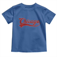Retro Chicago Toddler T Shirt Varsity Script Vintage Sports Jersey Style 80s 90s