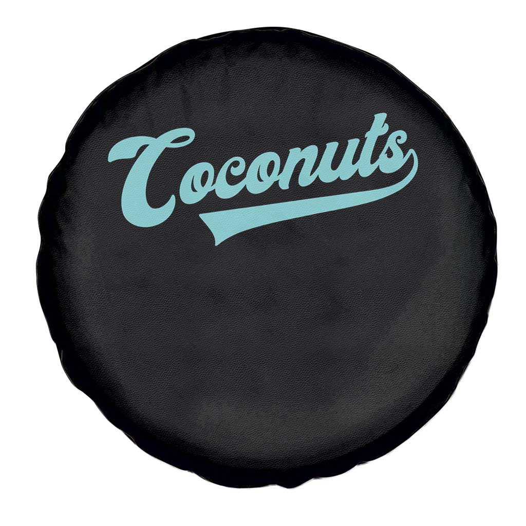 Vintage Coconut Spare Tire Cover Retro Throwback Popular Fruit Humor Coconuts Classic