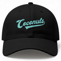 Vintage Coconut Baseball Cap Retro Throwback Popular Fruit Humor Coconuts Classic