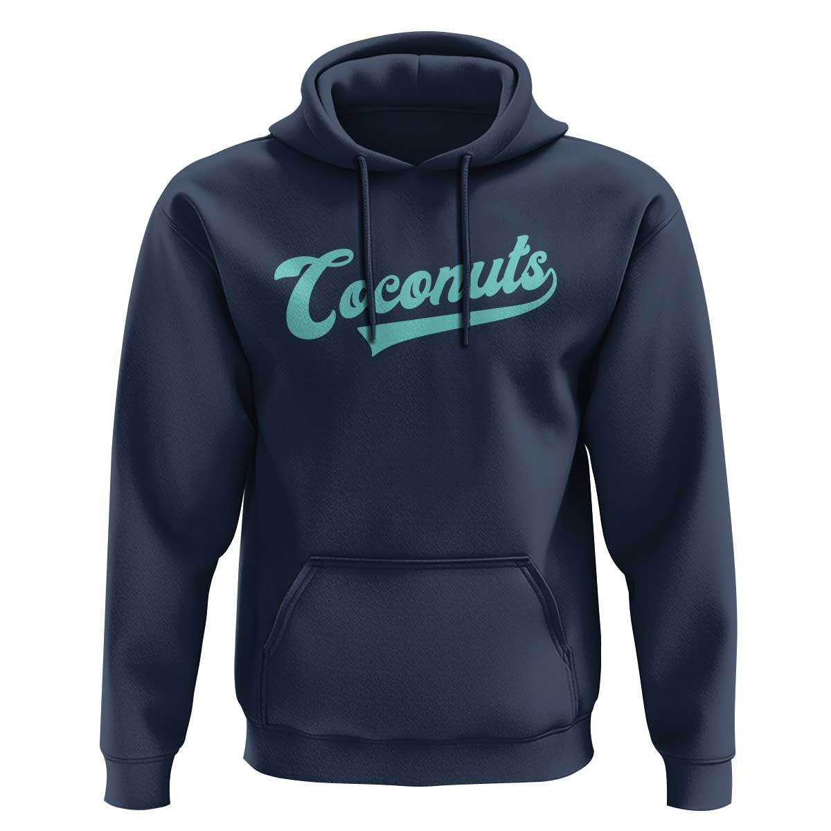 Vintage Coconut Hoodie Retro Throwback Popular Fruit Humor Coconuts Classic