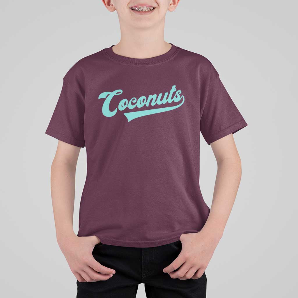 Vintage Coconut T Shirt For Kid Retro Throwback Popular Fruit Humor Coconuts Classic