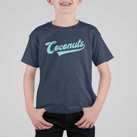 Vintage Coconut T Shirt For Kid Retro Throwback Popular Fruit Humor Coconuts Classic