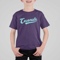 Vintage Coconut T Shirt For Kid Retro Throwback Popular Fruit Humor Coconuts Classic