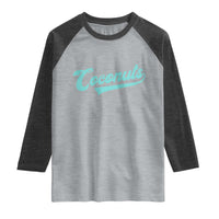 Vintage Coconut Raglan Shirt Retro Throwback Popular Fruit Humor Coconuts Classic