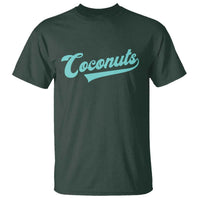 Vintage Coconut T Shirt Retro Throwback Popular Fruit Humor Coconuts Classic