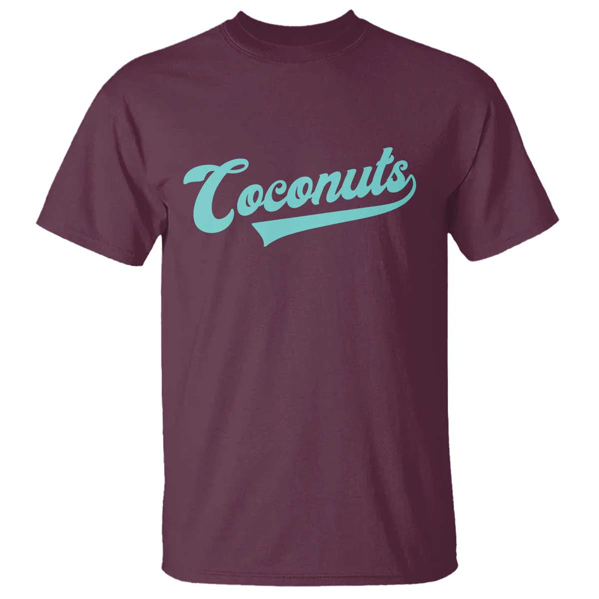 Vintage Coconut T Shirt Retro Throwback Popular Fruit Humor Coconuts Classic