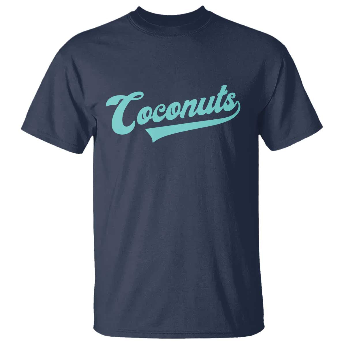 Vintage Coconut T Shirt Retro Throwback Popular Fruit Humor Coconuts Classic