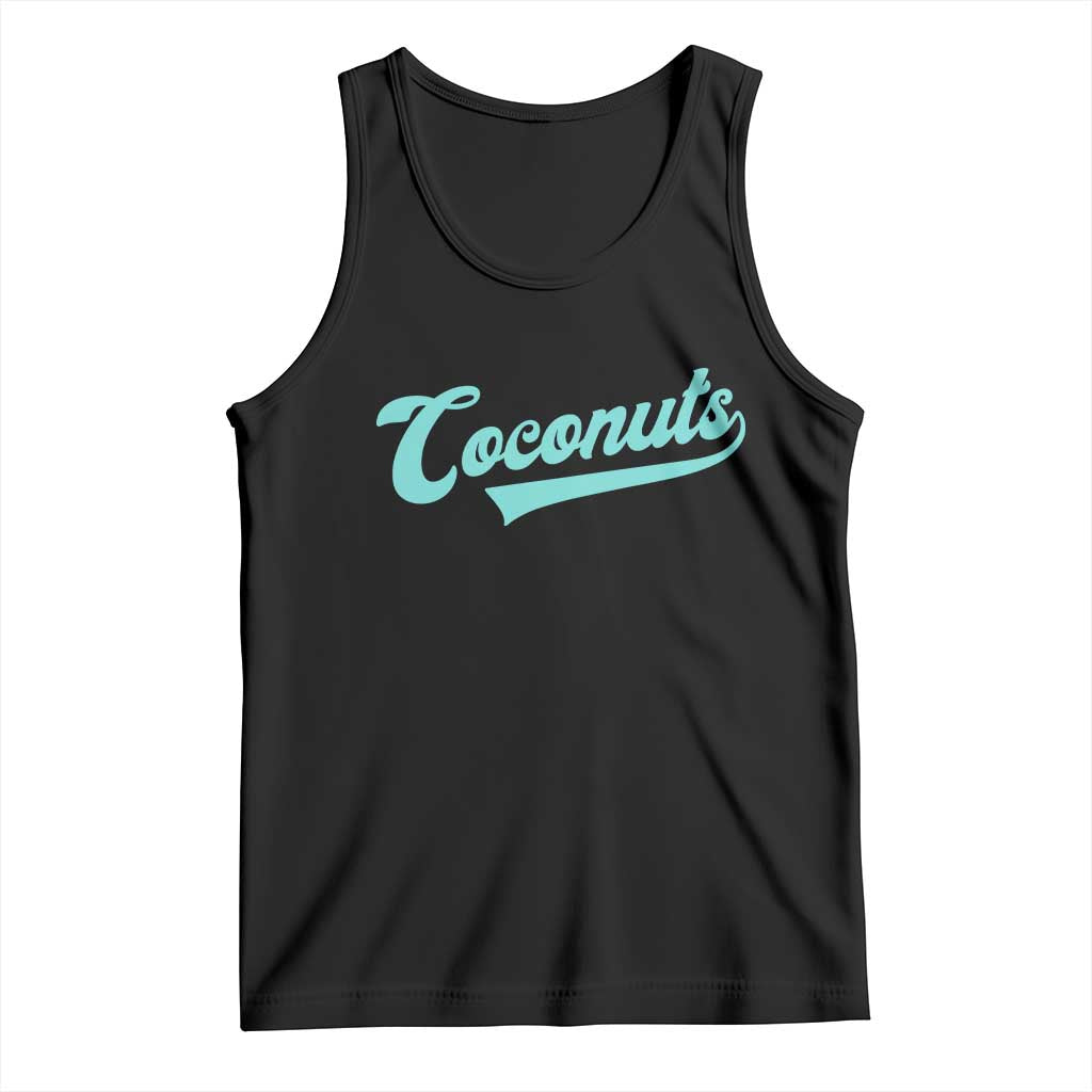 Vintage Coconut Tank Top Retro Throwback Popular Fruit Humor Coconuts Classic