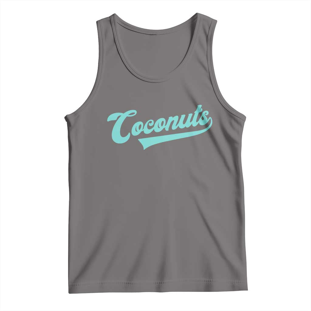 Vintage Coconut Tank Top Retro Throwback Popular Fruit Humor Coconuts Classic