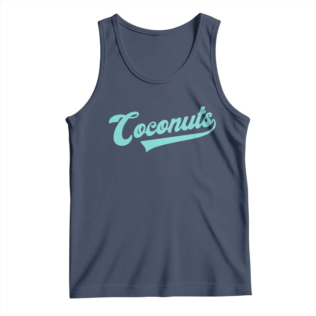 Vintage Coconut Tank Top Retro Throwback Popular Fruit Humor Coconuts Classic