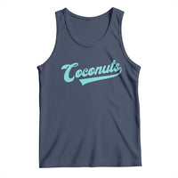 Vintage Coconut Tank Top Retro Throwback Popular Fruit Humor Coconuts Classic