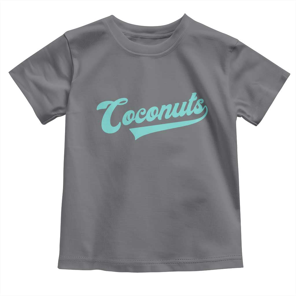 Vintage Coconut Toddler T Shirt Retro Throwback Popular Fruit Humor Coconuts Classic