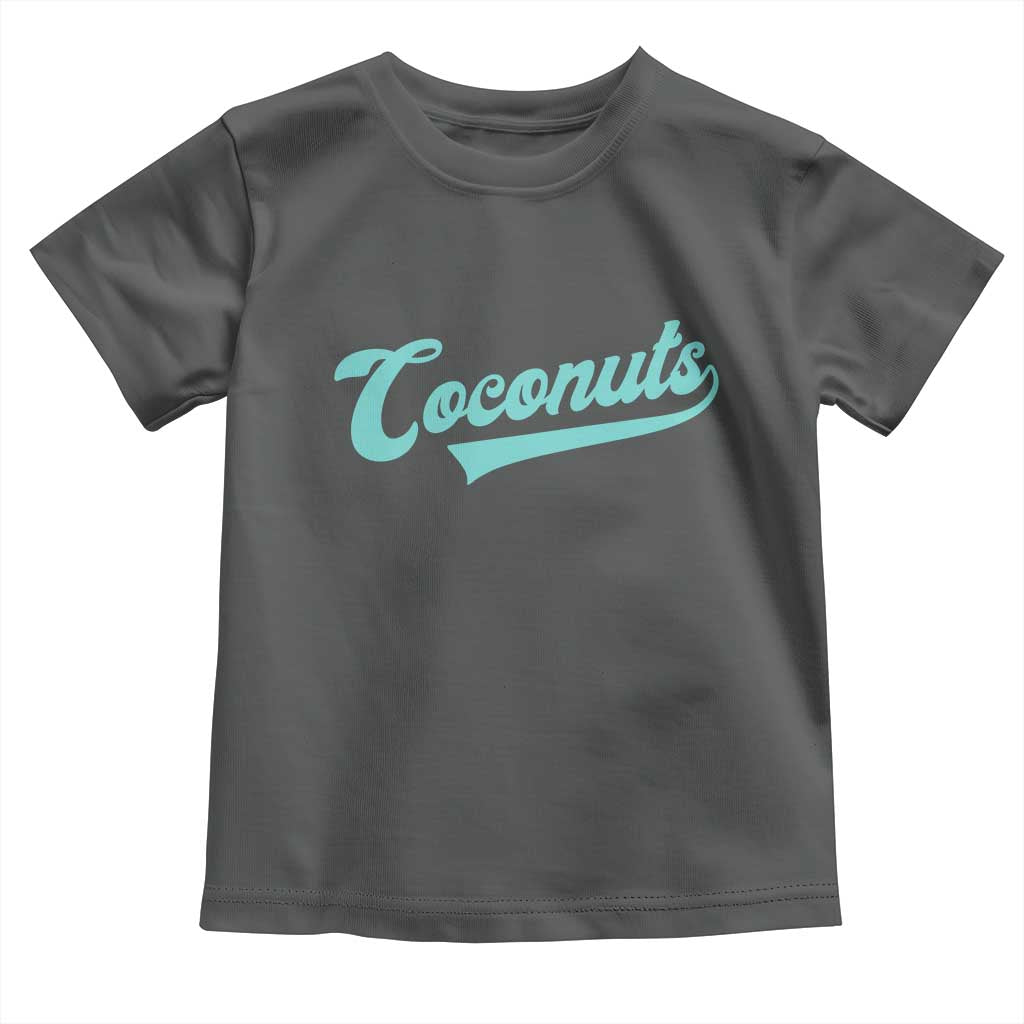 Vintage Coconut Toddler T Shirt Retro Throwback Popular Fruit Humor Coconuts Classic