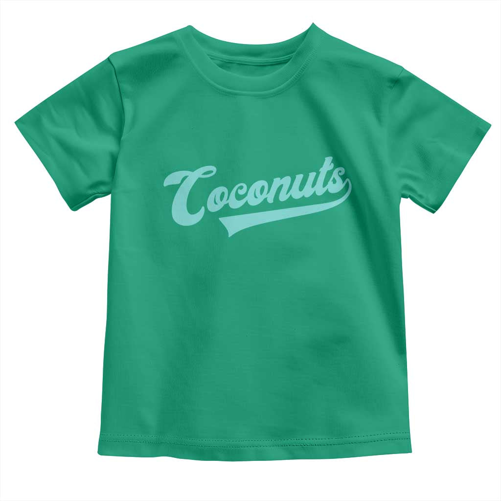 Vintage Coconut Toddler T Shirt Retro Throwback Popular Fruit Humor Coconuts Classic