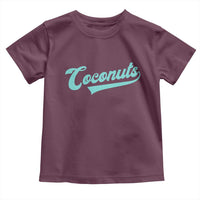 Vintage Coconut Toddler T Shirt Retro Throwback Popular Fruit Humor Coconuts Classic