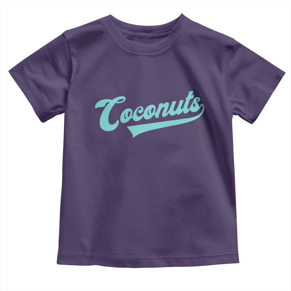 Vintage Coconut Toddler T Shirt Retro Throwback Popular Fruit Humor Coconuts Classic