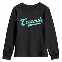 Vintage Coconut Youth Sweatshirt Retro Throwback Popular Fruit Humor Coconuts Classic