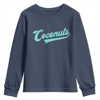 Vintage Coconut Youth Sweatshirt Retro Throwback Popular Fruit Humor Coconuts Classic