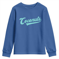 Vintage Coconut Youth Sweatshirt Retro Throwback Popular Fruit Humor Coconuts Classic