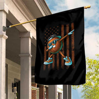 Dabbing Coconut Garden Flag Retro American Flag Fruit Lover