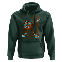 Dabbing Coconut Hoodie Retro American Flag Fruit Lover