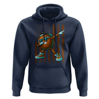 Dabbing Coconut Hoodie Retro American Flag Fruit Lover