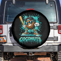 Baseball Coconut Spare Tire Cover Funny Graffiti Splatter Sports