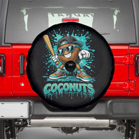 Baseball Coconut Spare Tire Cover Funny Graffiti Splatter Sports