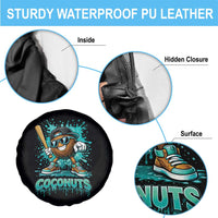 Baseball Coconut Spare Tire Cover Funny Graffiti Splatter Sports