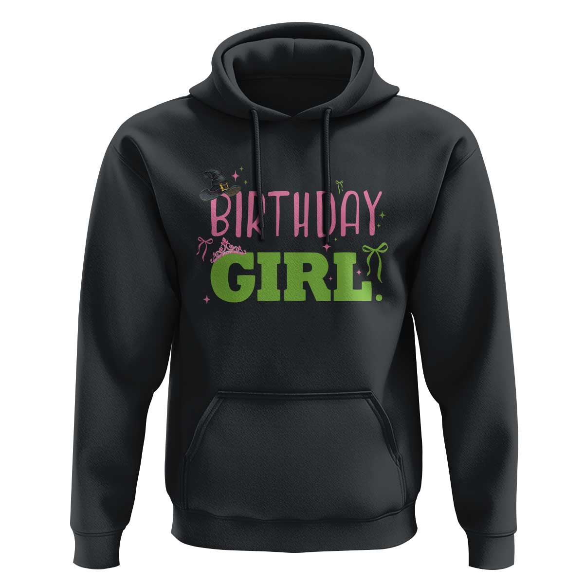 Birthday Girl Hoodie Witch Pink Green Toddler Baby 1st 2nd 3rd 4th 5th 6th 7th