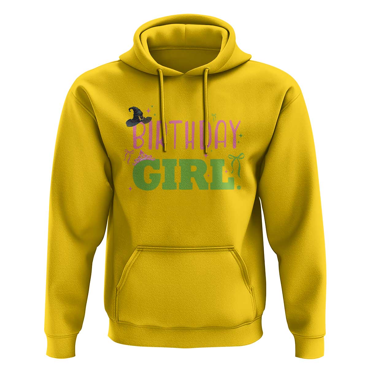 Birthday Girl Hoodie Witch Pink Green Toddler Baby 1st 2nd 3rd 4th 5th 6th 7th