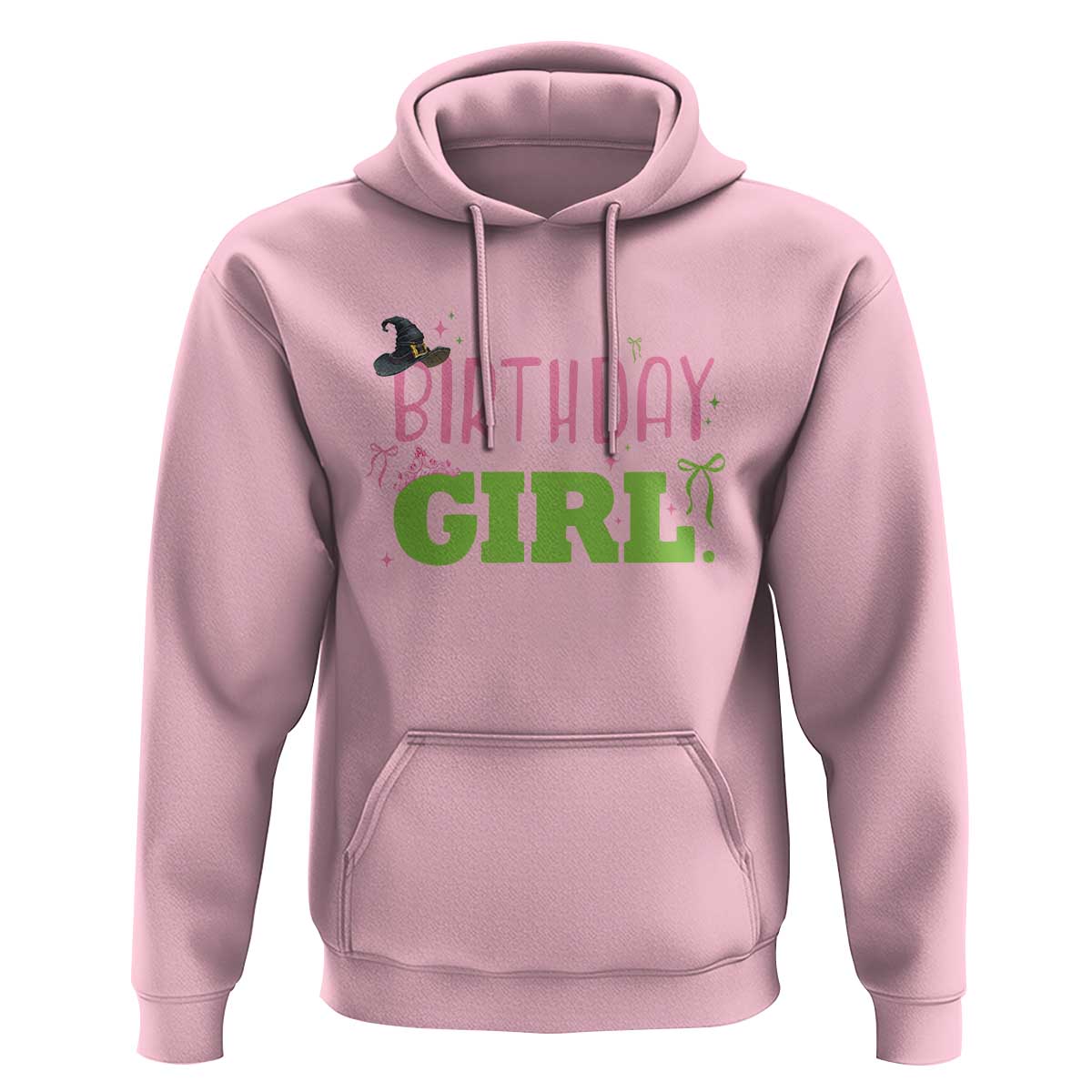 Birthday Girl Hoodie Witch Pink Green Toddler Baby 1st 2nd 3rd 4th 5th 6th 7th