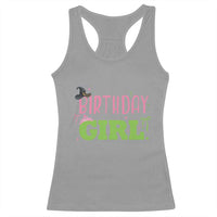 Birthday Girl Racerback Tank Top Witch Pink Green Toddler Baby 1st 2nd 3rd 4th 5th 6th 7th