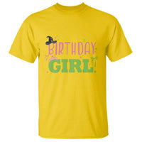 Birthday Girl T Shirt Witch Pink Green Toddler Baby 1st 2nd 3rd 4th 5th 6th 7th