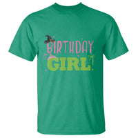 Birthday Girl T Shirt Witch Pink Green Toddler Baby 1st 2nd 3rd 4th 5th 6th 7th